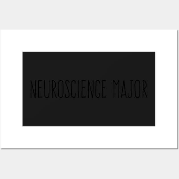 Neuroscience Major Wall Art by sarelitay